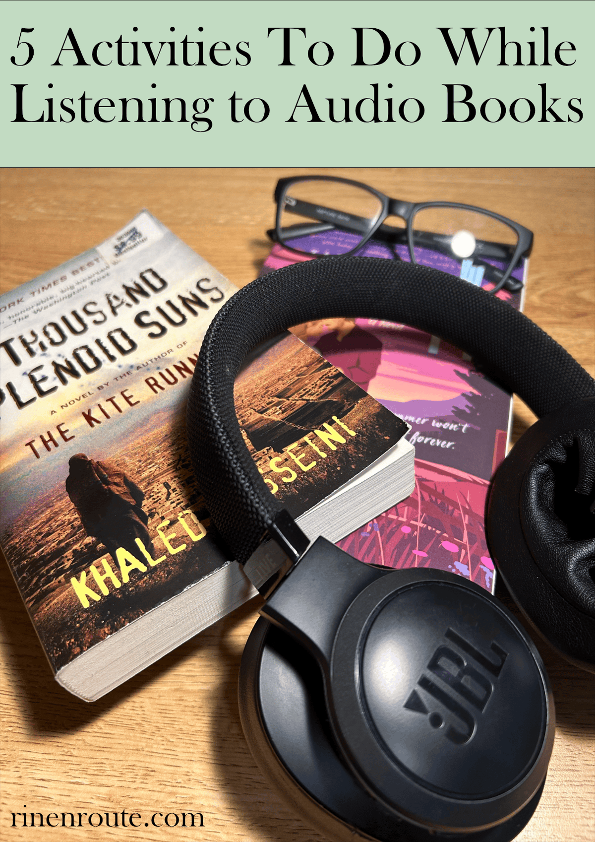 5 Activities To Do While LIstening to Audio Books